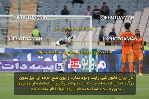 1910123, Tehran, Iran, لیگ برتر فوتبال ایران، Persian Gulf Cup، Week 3، First Leg، 2022/08/25، Esteghlal 1 - 0 Mes Kerman