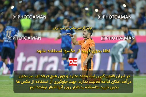 1910135, Tehran, Iran, لیگ برتر فوتبال ایران، Persian Gulf Cup، Week 3، First Leg، 2022/08/25، Esteghlal 1 - 0 Mes Kerman