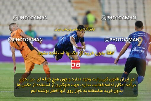 1910164, Tehran, Iran, لیگ برتر فوتبال ایران، Persian Gulf Cup، Week 3، First Leg، 2022/08/25، Esteghlal 1 - 0 Mes Kerman