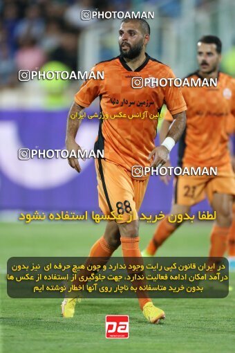 1910177, Tehran, Iran, لیگ برتر فوتبال ایران، Persian Gulf Cup، Week 3، First Leg، 2022/08/25، Esteghlal 1 - 0 Mes Kerman