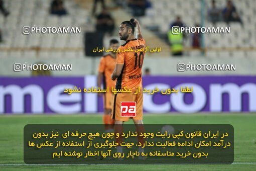1910194, Tehran, Iran, لیگ برتر فوتبال ایران، Persian Gulf Cup، Week 3، First Leg، 2022/08/25، Esteghlal 1 - 0 Mes Kerman