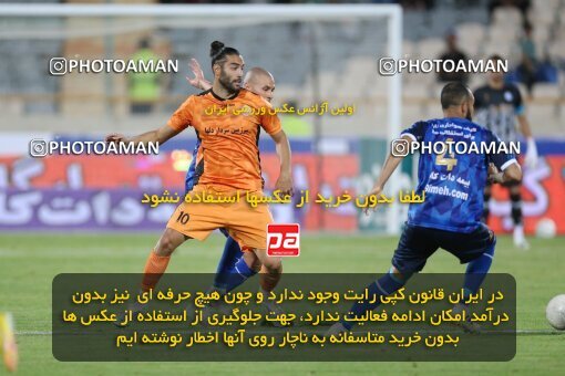 1910199, Tehran, Iran, لیگ برتر فوتبال ایران، Persian Gulf Cup، Week 3، First Leg، 2022/08/25، Esteghlal 1 - 0 Mes Kerman