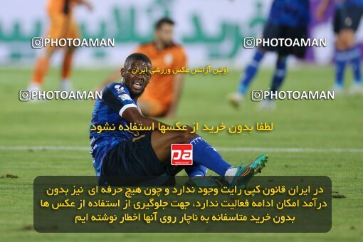1910203, لیگ برتر فوتبال ایران، Persian Gulf Cup، Week 3، First Leg، 2022/08/25، Tehran، Azadi Stadium، Esteghlal 1 - 0 Mes Kerman