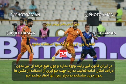 1910204, Tehran, Iran, لیگ برتر فوتبال ایران، Persian Gulf Cup، Week 3، First Leg، 2022/08/25، Esteghlal 1 - 0 Mes Kerman