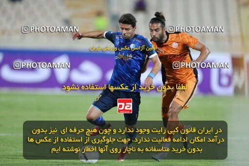 1910219, Tehran, Iran, لیگ برتر فوتبال ایران، Persian Gulf Cup، Week 3، First Leg، 2022/08/25، Esteghlal 1 - 0 Mes Kerman