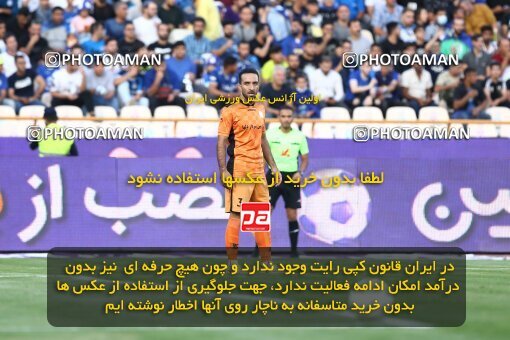 1911442, Tehran, Iran, لیگ برتر فوتبال ایران، Persian Gulf Cup، Week 3، First Leg، 2022/08/25، Esteghlal 1 - 0 Mes Kerman