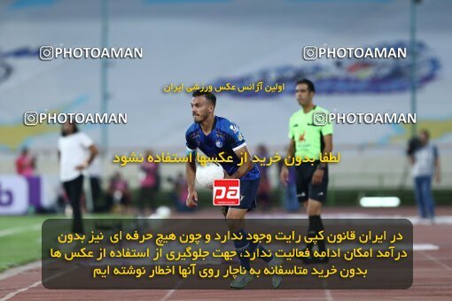 1911478, لیگ برتر فوتبال ایران، Persian Gulf Cup، Week 3، First Leg، 2022/08/25، Tehran، Azadi Stadium، Esteghlal 1 - 0 Mes Kerman
