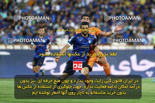 1911488, Tehran, Iran, لیگ برتر فوتبال ایران، Persian Gulf Cup، Week 3، First Leg، 2022/08/25، Esteghlal 1 - 0 Mes Kerman
