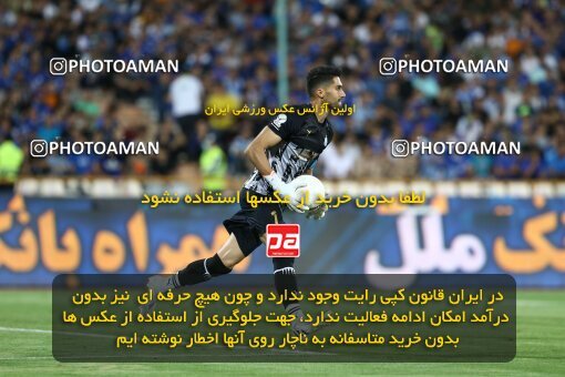 1911489, Tehran, Iran, لیگ برتر فوتبال ایران، Persian Gulf Cup، Week 3، First Leg، 2022/08/25، Esteghlal 1 - 0 Mes Kerman