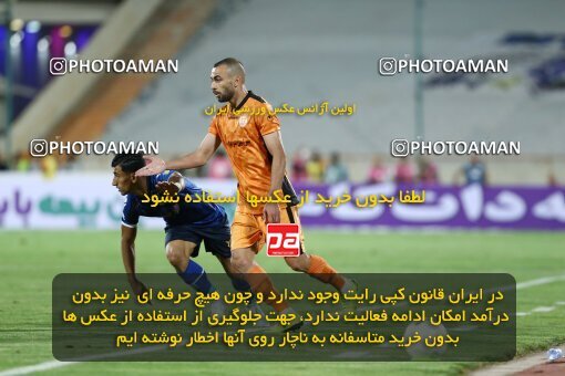 1911493, Tehran, Iran, لیگ برتر فوتبال ایران، Persian Gulf Cup، Week 3، First Leg، 2022/08/25، Esteghlal 1 - 0 Mes Kerman