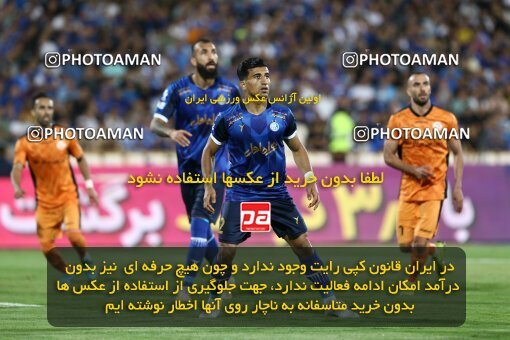 1911507, Tehran, Iran, لیگ برتر فوتبال ایران، Persian Gulf Cup، Week 3، First Leg، 2022/08/25، Esteghlal 1 - 0 Mes Kerman