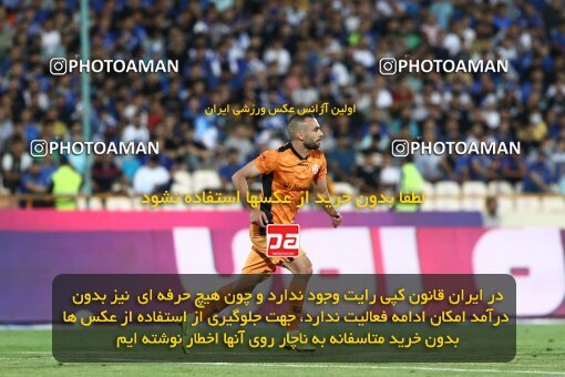 1911511, Tehran, Iran, لیگ برتر فوتبال ایران، Persian Gulf Cup، Week 3، First Leg، 2022/08/25، Esteghlal 1 - 0 Mes Kerman