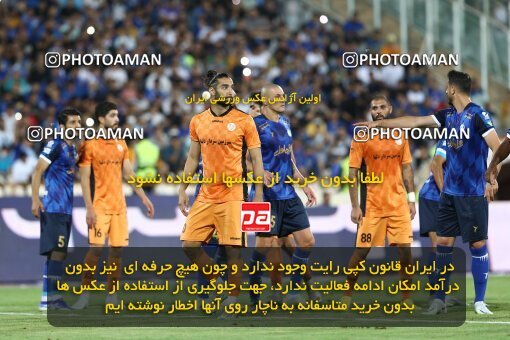 1911518, Tehran, Iran, لیگ برتر فوتبال ایران، Persian Gulf Cup، Week 3، First Leg، 2022/08/25، Esteghlal 1 - 0 Mes Kerman