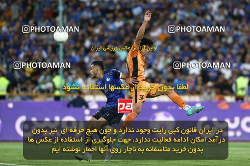 1911525, Tehran, Iran, لیگ برتر فوتبال ایران، Persian Gulf Cup، Week 3، First Leg، 2022/08/25، Esteghlal 1 - 0 Mes Kerman