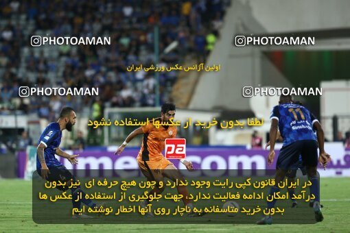 1911528, Tehran, Iran, لیگ برتر فوتبال ایران، Persian Gulf Cup، Week 3، First Leg، 2022/08/25، Esteghlal 1 - 0 Mes Kerman