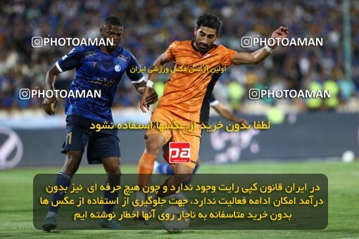 1911529, Tehran, Iran, لیگ برتر فوتبال ایران، Persian Gulf Cup، Week 3، First Leg، 2022/08/25، Esteghlal 1 - 0 Mes Kerman