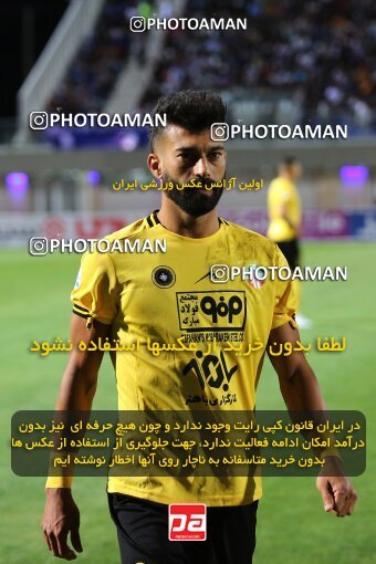 1911325, Rafsanjan, Iran, لیگ برتر فوتبال ایران، Persian Gulf Cup، Week 3، First Leg، 2022/08/26، Gol Gohar Sirjan 2 - 2 Sepahan