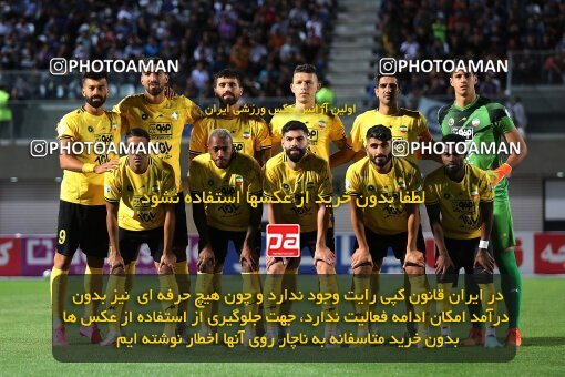 1911327, Rafsanjan, Iran, لیگ برتر فوتبال ایران، Persian Gulf Cup، Week 3، First Leg، 2022/08/26، Gol Gohar Sirjan 2 - 2 Sepahan