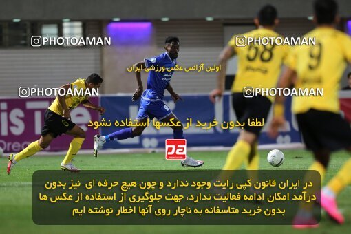 1911330, Rafsanjan, Iran, لیگ برتر فوتبال ایران، Persian Gulf Cup، Week 3، First Leg، 2022/08/26، Gol Gohar Sirjan 2 - 2 Sepahan