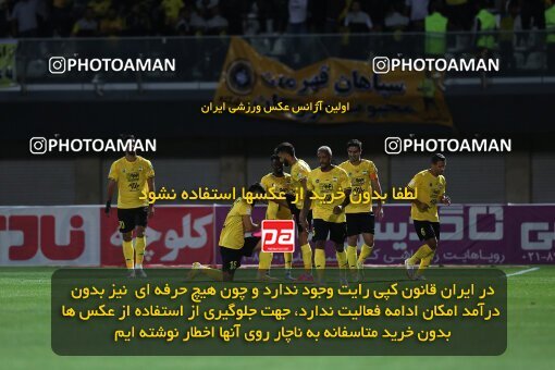 1911348, Rafsanjan, Iran, لیگ برتر فوتبال ایران، Persian Gulf Cup، Week 3، First Leg، 2022/08/26، Gol Gohar Sirjan 2 - 2 Sepahan