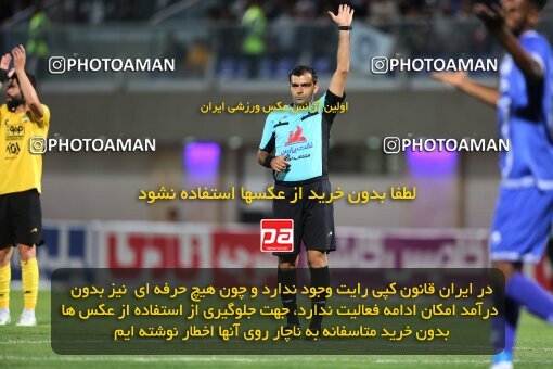1911357, Rafsanjan, Iran, لیگ برتر فوتبال ایران، Persian Gulf Cup، Week 3، First Leg، 2022/08/26، Gol Gohar Sirjan 2 - 2 Sepahan