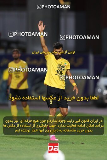 1911359, Rafsanjan, Iran, لیگ برتر فوتبال ایران، Persian Gulf Cup، Week 3، First Leg، 2022/08/26، Gol Gohar Sirjan 2 - 2 Sepahan
