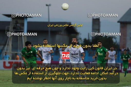2052099, Bandar Anzali, Iran, لیگ برتر فوتبال ایران، Persian Gulf Cup، Week 4، First Leg، 2022/08/30، Malvan Bandar Anzali 1 - 1 Zob Ahan Esfahan