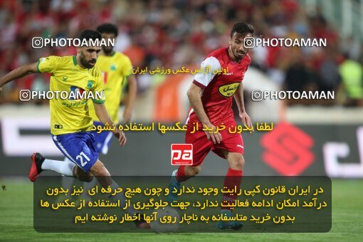 1913342, Tehran, Iran, لیگ برتر فوتبال ایران، Persian Gulf Cup، Week 4، First Leg، 2022/08/31، Persepolis 2 - 0 Sanat Naft Abadan