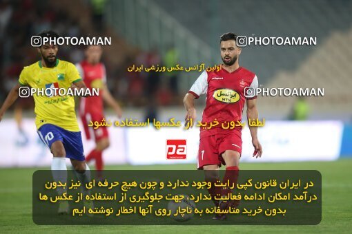 1913356, Tehran, Iran, لیگ برتر فوتبال ایران، Persian Gulf Cup، Week 4، First Leg، 2022/08/31، Persepolis 2 - 0 Sanat Naft Abadan