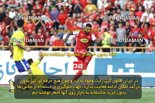 1909750, Tehran, Iran, لیگ برتر فوتبال ایران، Persian Gulf Cup، Week 4، First Leg، 2022/08/31، Persepolis 2 - 0 Sanat Naft Abadan
