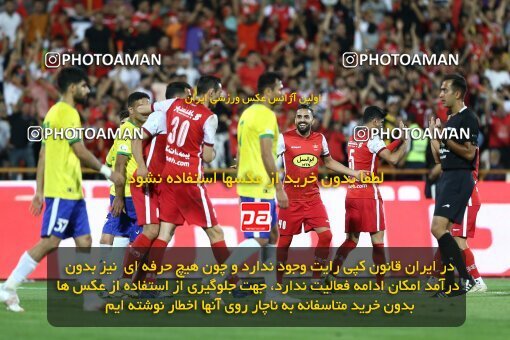 1909784, Tehran, Iran, لیگ برتر فوتبال ایران، Persian Gulf Cup، Week 4، First Leg، 2022/08/31، Persepolis 2 - 0 Sanat Naft Abadan
