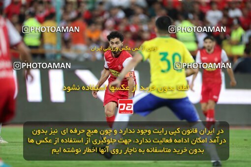 1909598, Tehran, Iran, لیگ برتر فوتبال ایران، Persian Gulf Cup، Week 4، First Leg، 2022/08/31، Persepolis 2 - 0 Sanat Naft Abadan