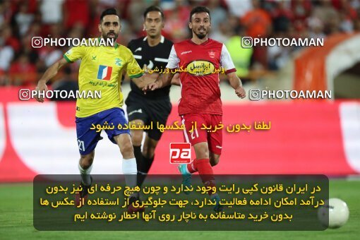 1909658, Tehran, Iran, لیگ برتر فوتبال ایران، Persian Gulf Cup، Week 4، First Leg، 2022/08/31، Persepolis 2 - 0 Sanat Naft Abadan
