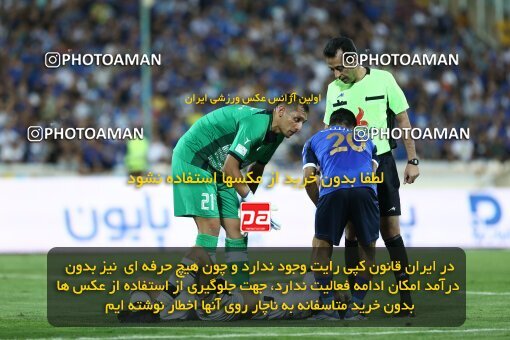1908726, Tehran, Iran, لیگ برتر فوتبال ایران، Persian Gulf Cup، Week 5، First Leg، 2022/09/06، Esteghlal 0 - 0 Paykan