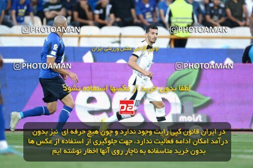 1909081, Tehran, Iran, لیگ برتر فوتبال ایران، Persian Gulf Cup، Week 5، First Leg، 2022/09/06، Esteghlal 0 - 0 Paykan