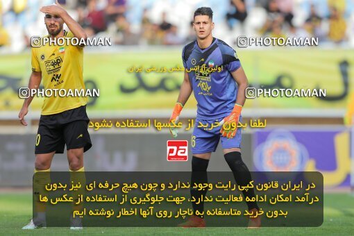 1910607, Isfahan, Iran, لیگ برتر فوتبال ایران، Persian Gulf Cup، Week 6، First Leg، 2022/09/10، Sepahan 0 - 0 Aluminium Arak