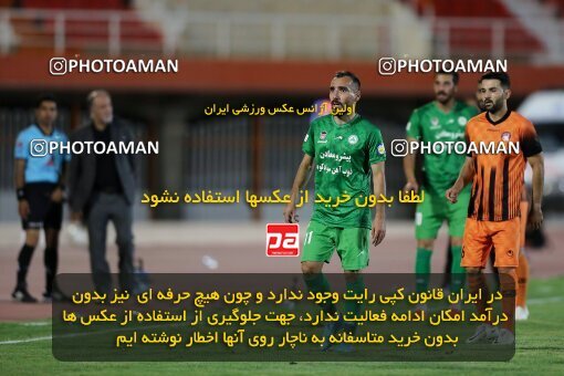 1911098, Kerman, Iran, لیگ برتر فوتبال ایران، Persian Gulf Cup، Week 6، First Leg، 2022/09/10، Mes Kerman 0 - 0 Zob Ahan Esfahan