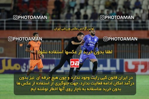 1911104, Kerman, Iran, لیگ برتر فوتبال ایران، Persian Gulf Cup، Week 6، First Leg، 2022/09/10، Mes Kerman 0 - 0 Zob Ahan Esfahan