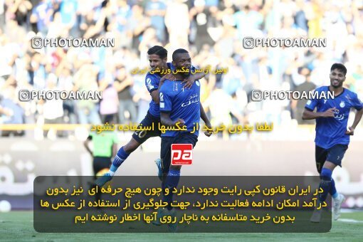 1908425, لیگ برتر فوتبال ایران، Persian Gulf Cup، Week 6، First Leg، 2022/09/10، Tehran، Azadi Stadium، Esteghlal 3 - ۱ Nassaji Qaemshahr