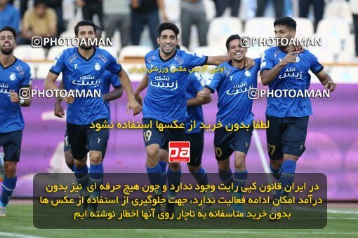 1908980, Tehran, Iran, لیگ برتر فوتبال ایران، Persian Gulf Cup، Week 6، First Leg، 2022/09/10، Esteghlal 3 - 1 Nassaji Qaemshahr