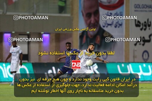 1918782, Sirjan, Iran, لیگ برتر فوتبال ایران، Persian Gulf Cup، Week 8، ، 2022/10/01، Gol Gohar Sirjan 1 - 2 Esteghlal
