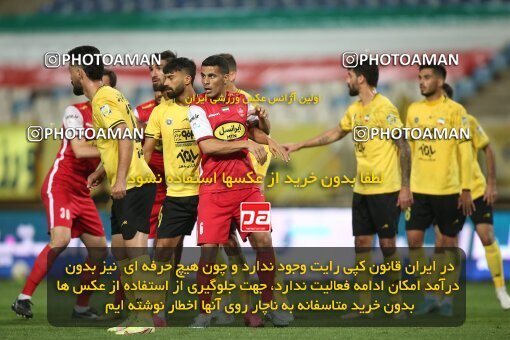 1926313, Isfahan, Iran, لیگ برتر فوتبال ایران، Persian Gulf Cup، Week 8، First Leg، 2022/10/07، Sepahan 0 - 0 Persepolis