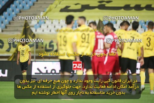 1926368, Isfahan, Iran, لیگ برتر فوتبال ایران، Persian Gulf Cup، Week 8، First Leg، 2022/10/07، Sepahan 0 - 0 Persepolis