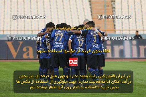1919786, Tehran, Iran, لیگ برتر فوتبال ایران، Persian Gulf Cup، Week 8، First Leg، 2022/10/07، Esteghlal 1 - 1 Foulad Khouzestan