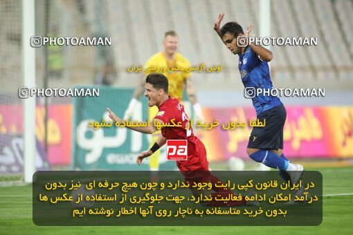 1919830, Tehran, Iran, لیگ برتر فوتبال ایران، Persian Gulf Cup، Week 8، First Leg، 2022/10/07، Esteghlal 1 - 1 Foulad Khouzestan