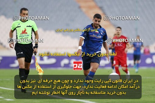 1919990, Tehran, Iran, لیگ برتر فوتبال ایران، Persian Gulf Cup، Week 8، First Leg، 2022/10/07، Esteghlal 1 - 1 Foulad Khouzestan