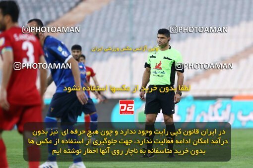 1919997, Tehran, Iran, لیگ برتر فوتبال ایران، Persian Gulf Cup، Week 8، First Leg، 2022/10/07، Esteghlal 1 - 1 Foulad Khouzestan