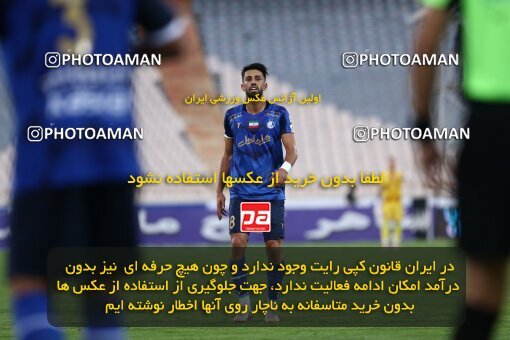 1919999, Tehran, Iran, لیگ برتر فوتبال ایران، Persian Gulf Cup، Week 8، First Leg، 2022/10/07، Esteghlal 1 - 1 Foulad Khouzestan