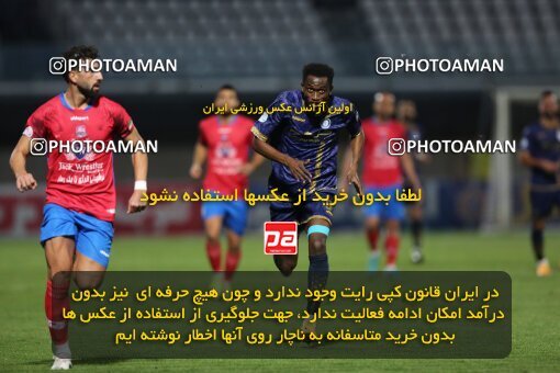 1939426, Sirjan, Iran, لیگ برتر فوتبال ایران، Persian Gulf Cup، Week 9، First Leg، 2022/10/13، Gol Gohar Sirjan 0 - 1 Nassaji Qaemshahr