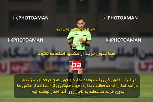 1939432, Sirjan, Iran, لیگ برتر فوتبال ایران، Persian Gulf Cup، Week 9، First Leg، 2022/10/13، Gol Gohar Sirjan 0 - 1 Nassaji Qaemshahr